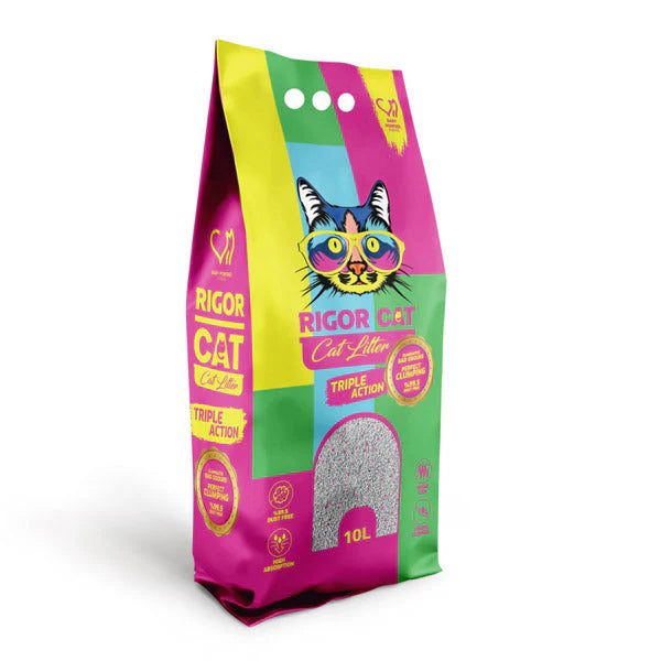 10-Liter Clumping Cat Litter | Baby Powder Scent