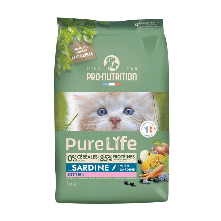 Food for kittens up to one year old | 8-kilogram bag