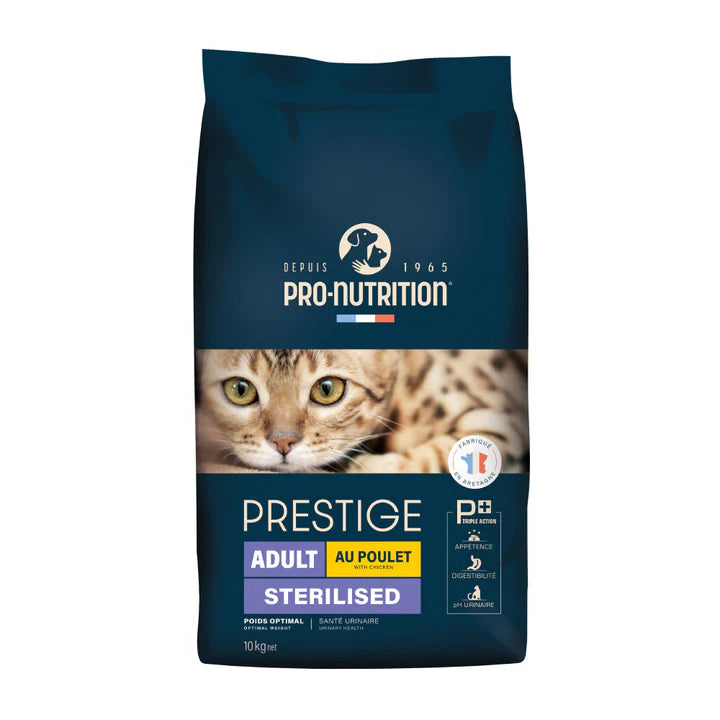 Food for adult spayed/neutered cats with chicken | 10 kg