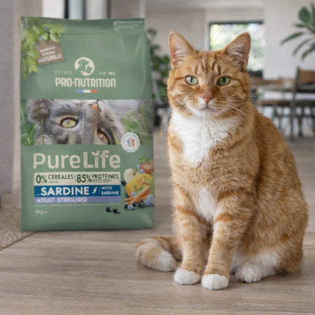Cat Food for Adult Cats with Duck and Sardines | 8 kg